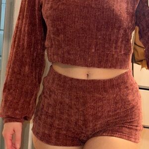 Sweater short set